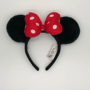 Minnie Mouse Ear and Bow Headband